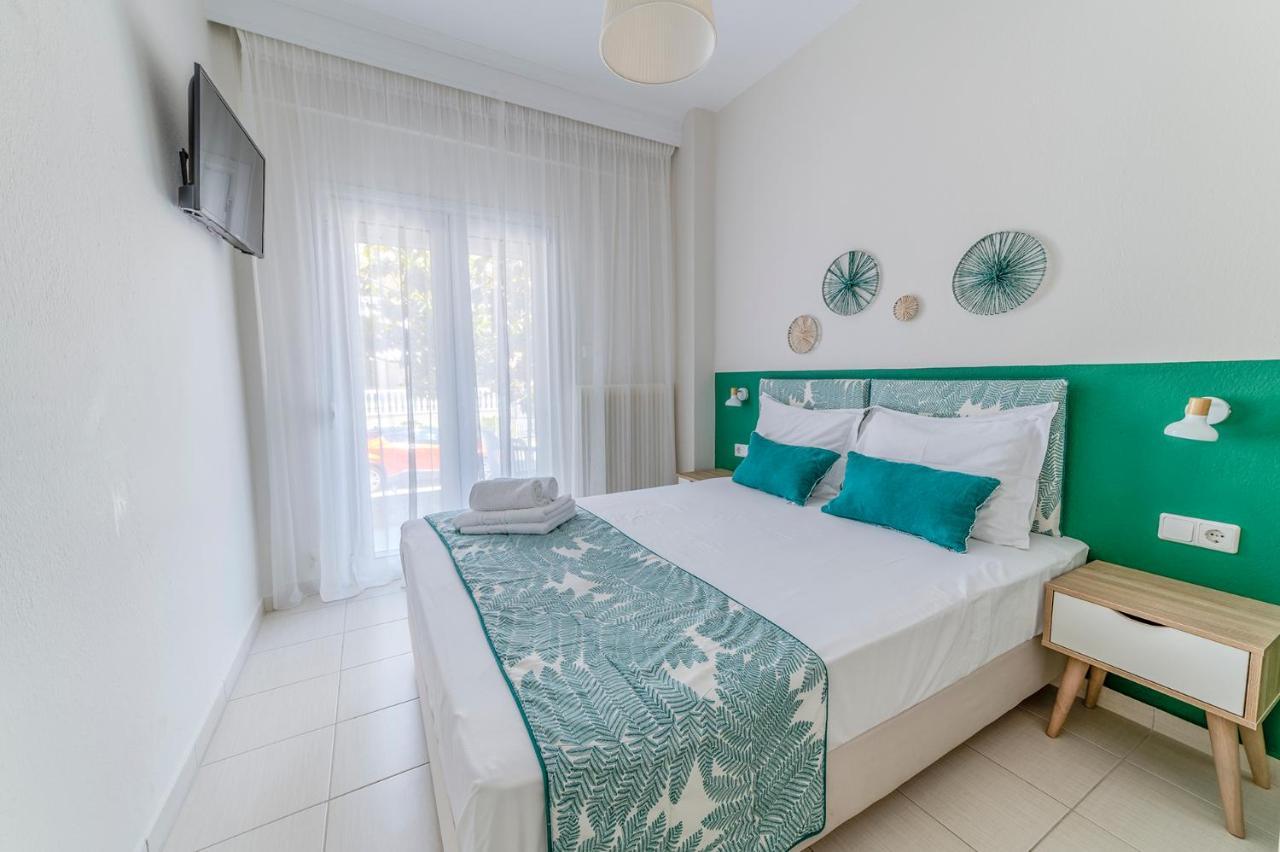 Evangelia Rooms & Apartments - A Asprovalta Bagian luar foto