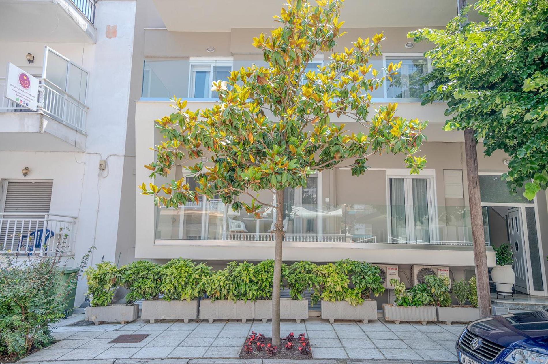 Evangelia Rooms & Apartments - A Asprovalta Bagian luar foto