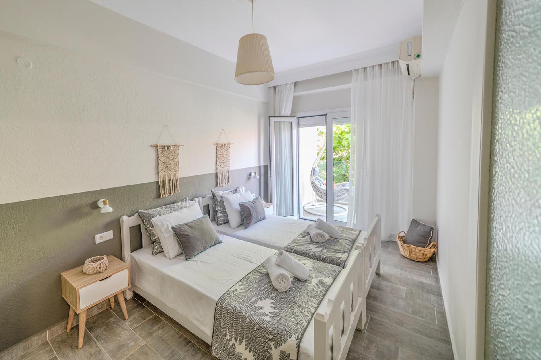 Evangelia Rooms & Apartments - A Asprovalta Bagian luar foto