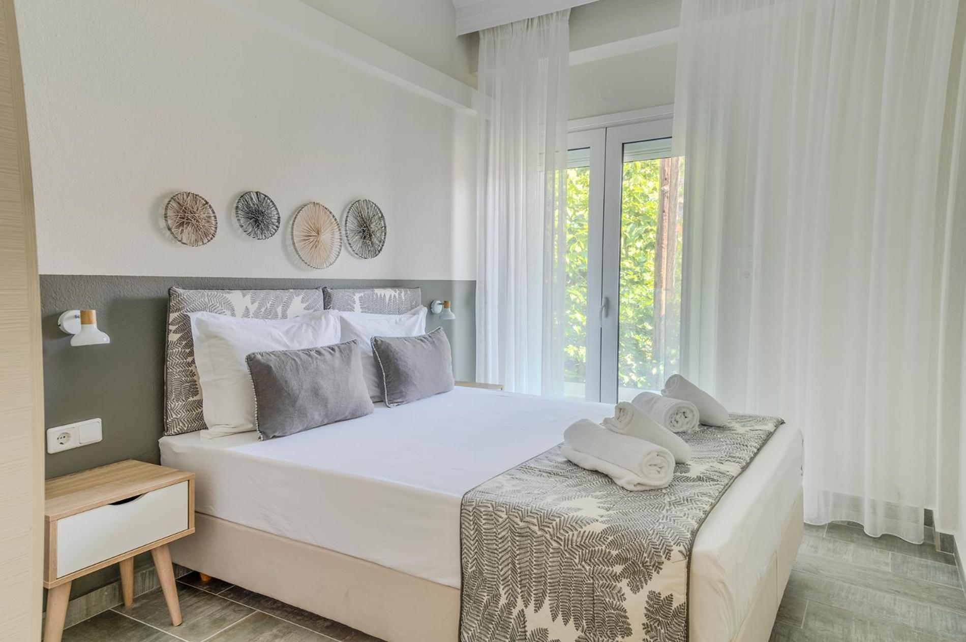 Evangelia Rooms & Apartments - A Asprovalta Bagian luar foto