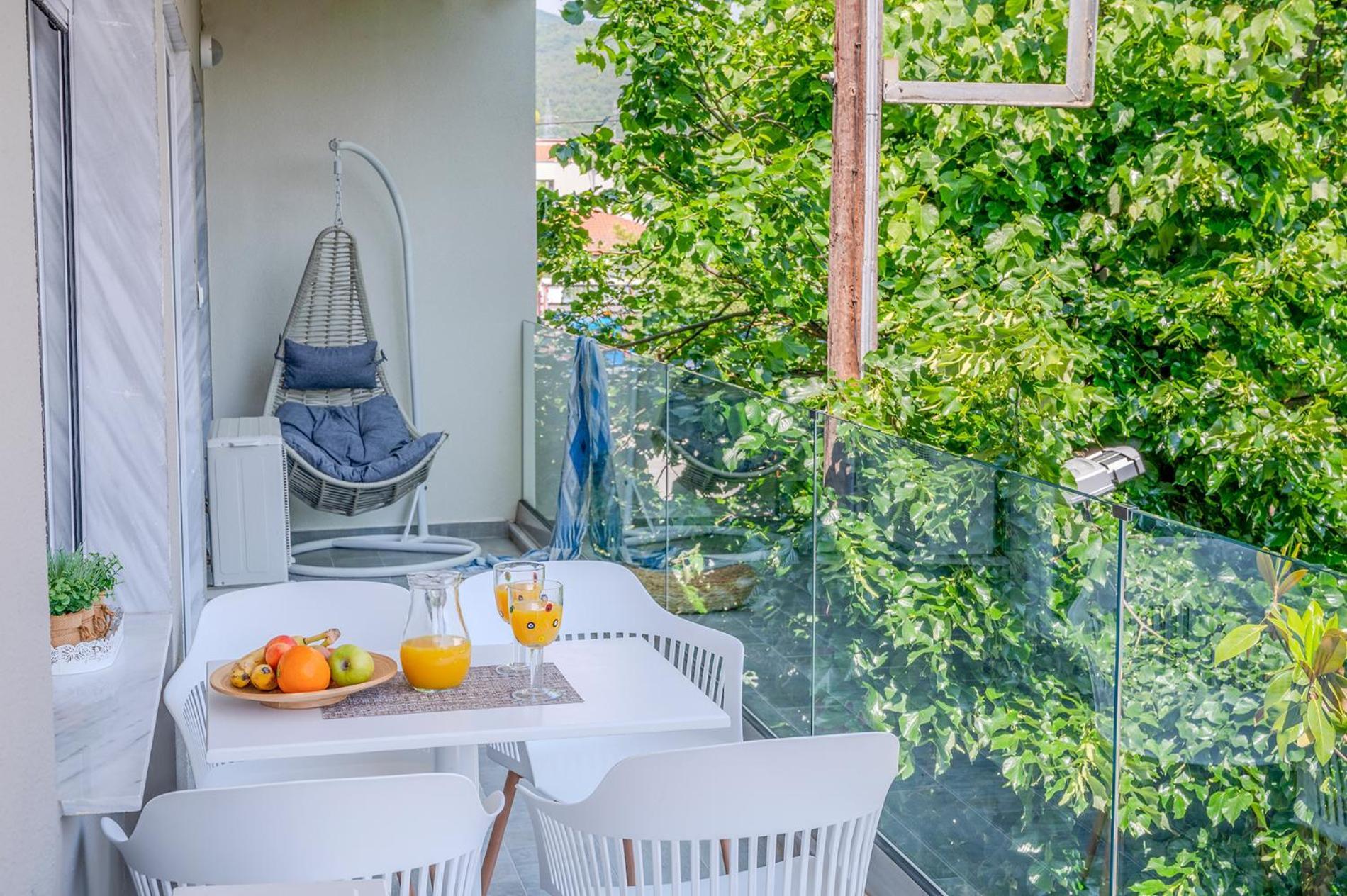 Evangelia Rooms & Apartments - A Asprovalta Bagian luar foto