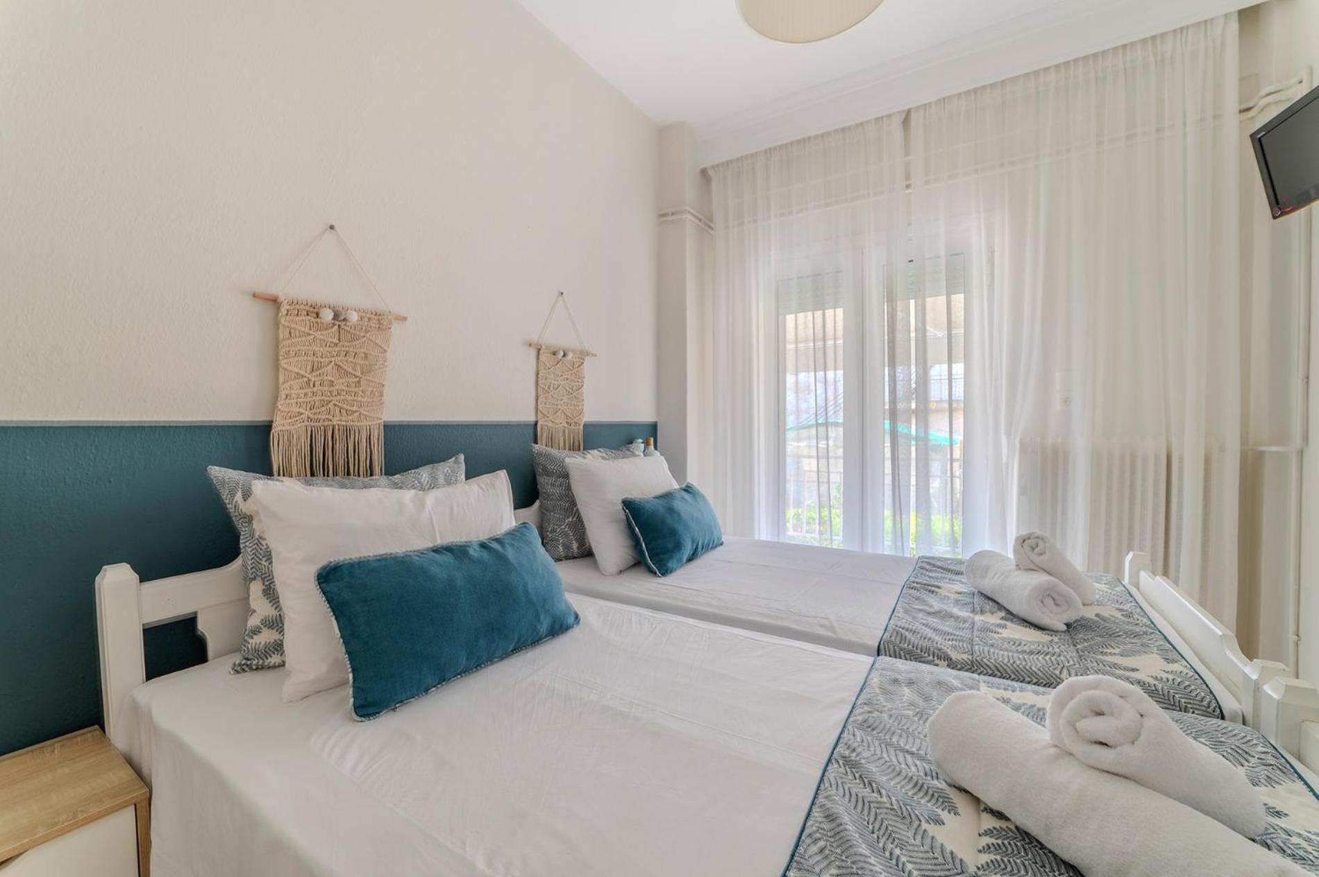 Evangelia Rooms & Apartments - A Asprovalta Bagian luar foto