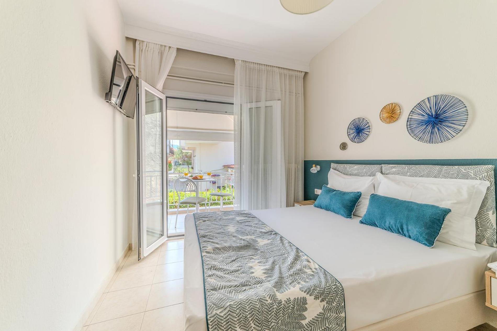 Evangelia Rooms & Apartments - A Asprovalta Bagian luar foto