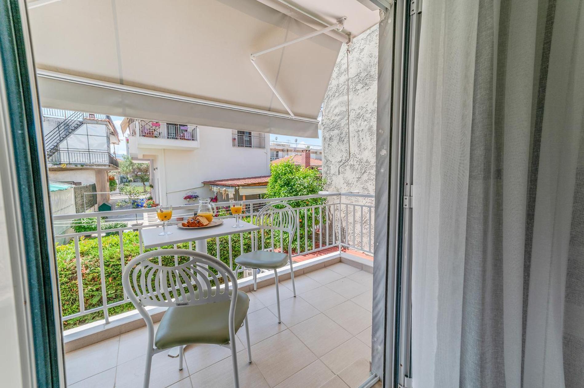 Evangelia Rooms & Apartments - A Asprovalta Bagian luar foto