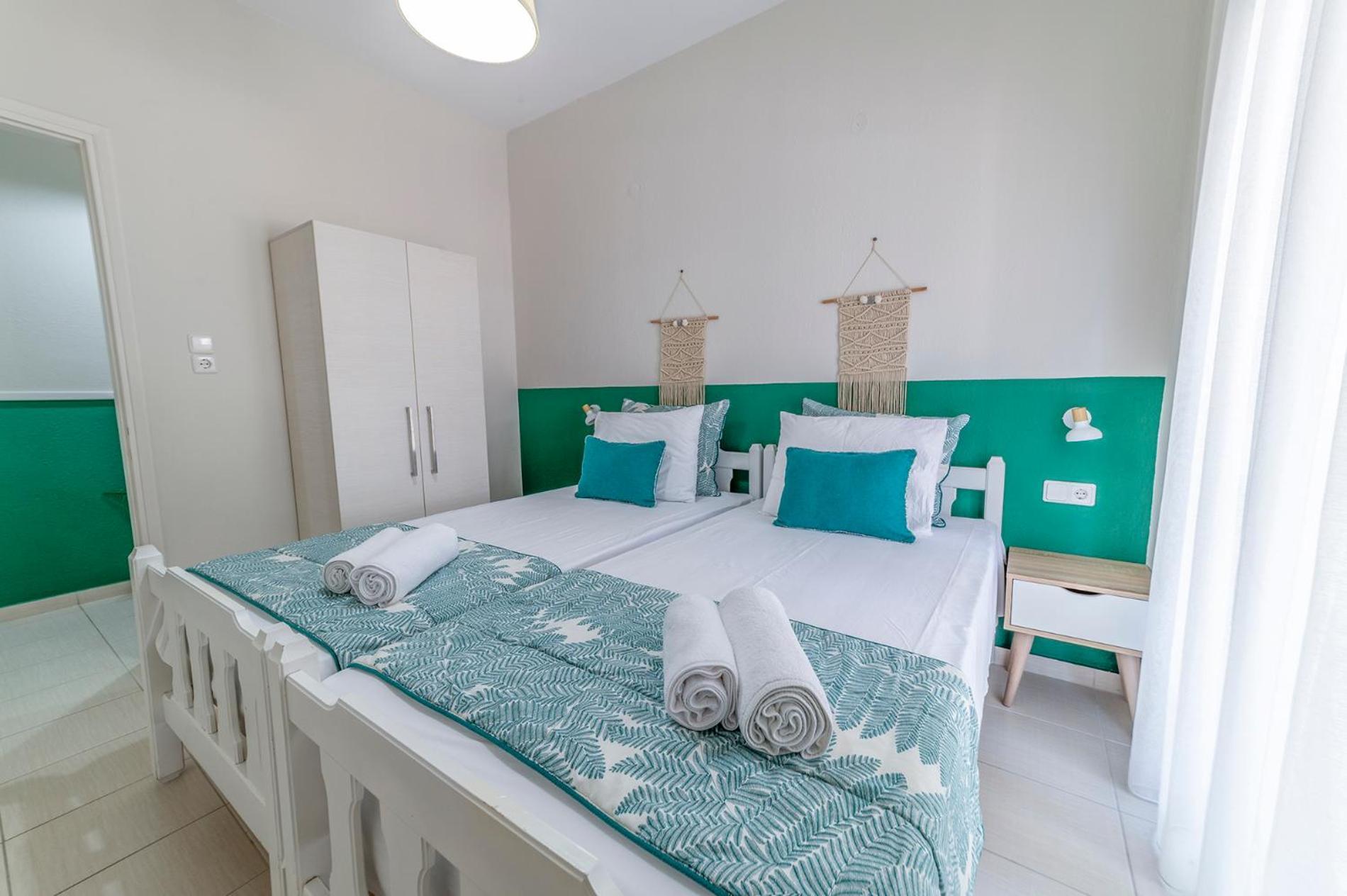 Evangelia Rooms & Apartments - A Asprovalta Bagian luar foto