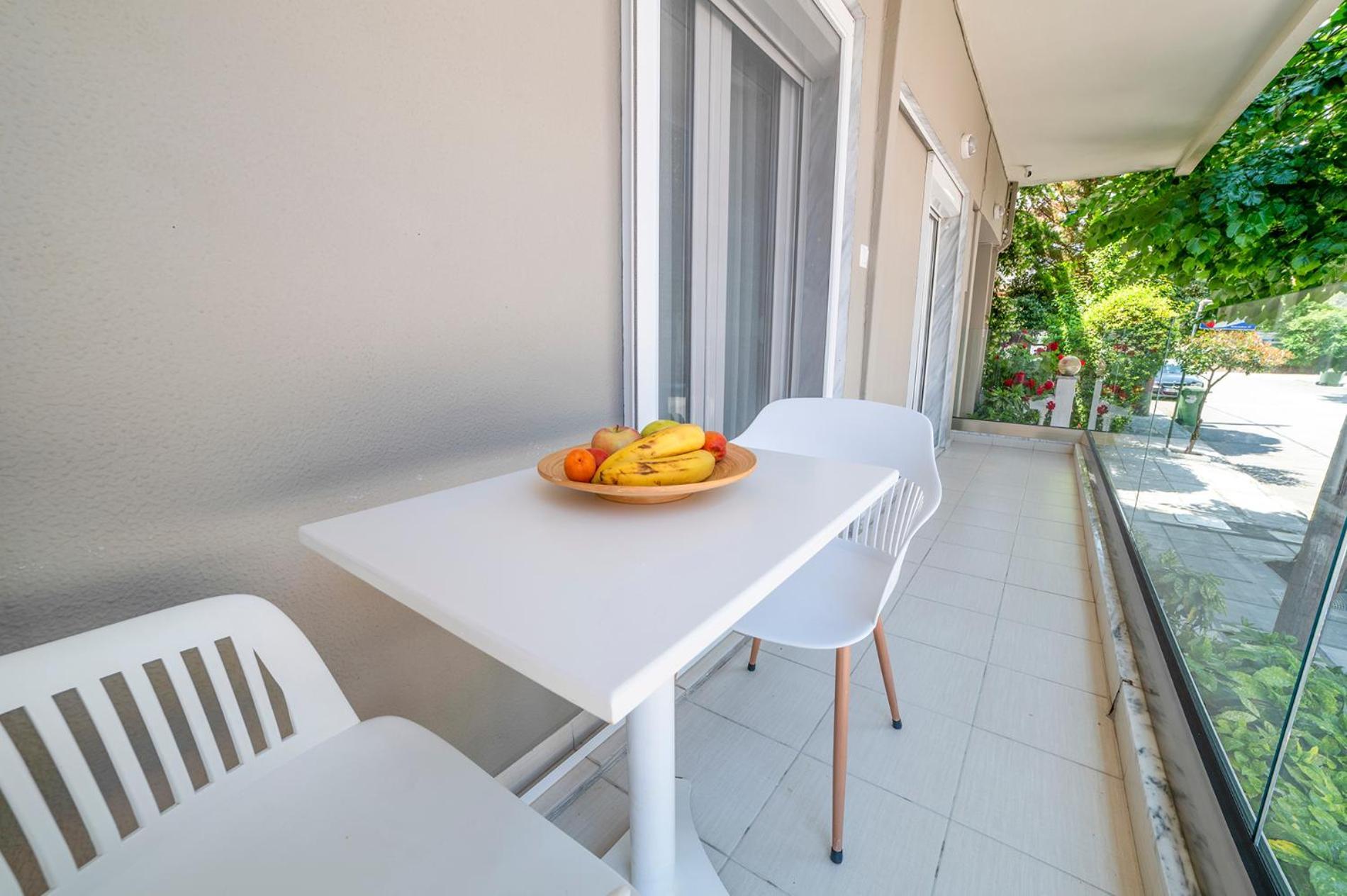 Evangelia Rooms & Apartments - A Asprovalta Bagian luar foto