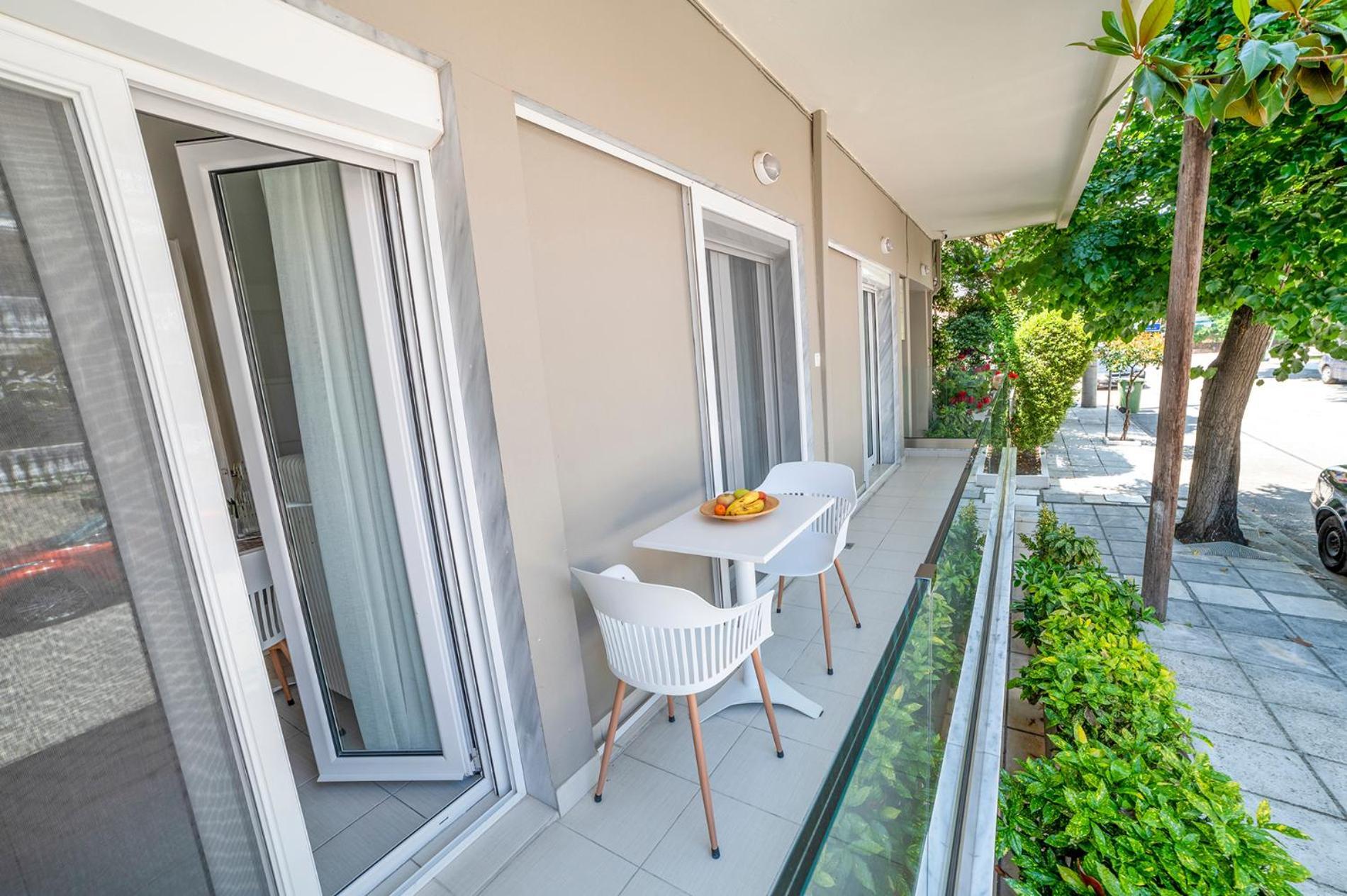 Evangelia Rooms & Apartments - A Asprovalta Bagian luar foto