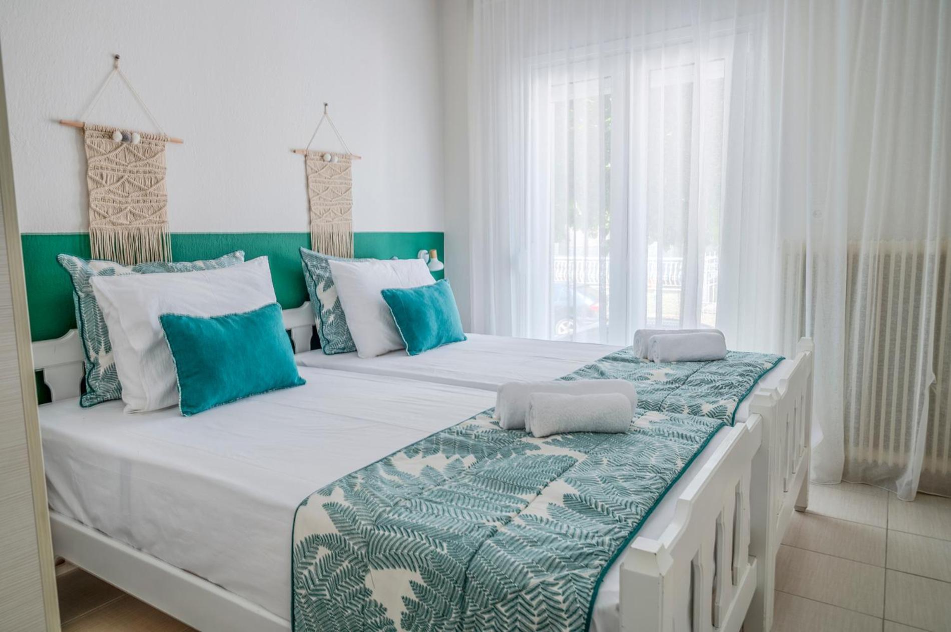 Evangelia Rooms & Apartments - A Asprovalta Bagian luar foto