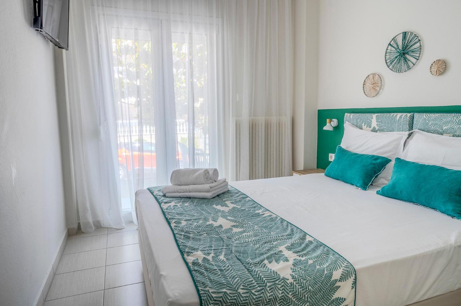 Evangelia Rooms & Apartments - A Asprovalta Bagian luar foto