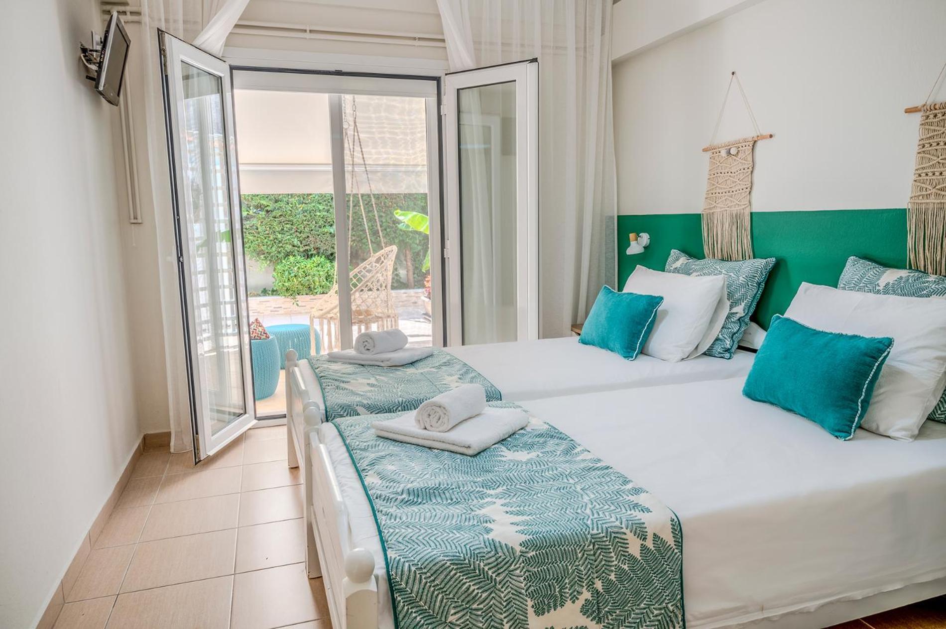Evangelia Rooms & Apartments - A Asprovalta Bagian luar foto